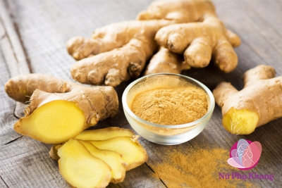 Chữa rối loạn kinh nguyệt bằng gừng