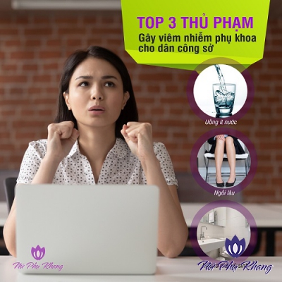 3 Lý do khiến dân công sở mắc viêm nhiễm phụ khoa cao 