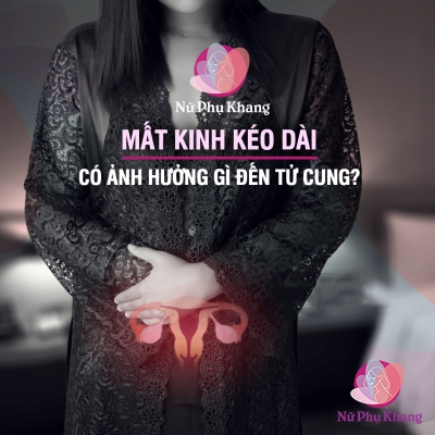 Mất kinh kéo dài có ảnh hưởng gì đến tử cung ?