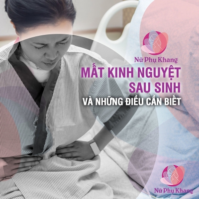 Mất kinh nguyệt sau sinh và những điều cần biết