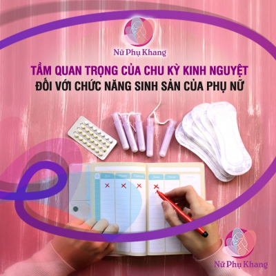 Tầm quan trọng của chu kỳ kinh nguyệt đối với chức năng sinh sản của phụ nữ