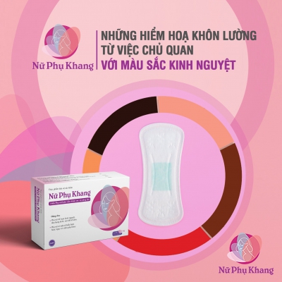 Hiểm hoạ khôn lường từ việc chủ quan với màu sắc kinh nguyệt
