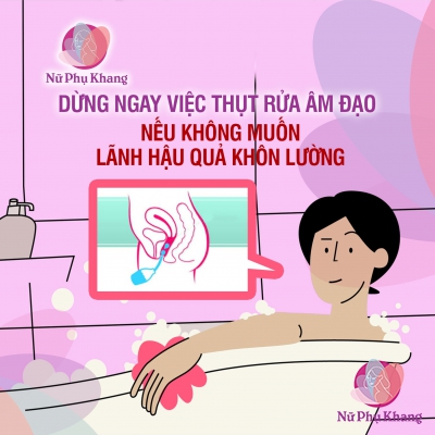 Dừng ngay việc thụt rửa âm đạo nếu không muốn lãnh hậu quả khôn lường